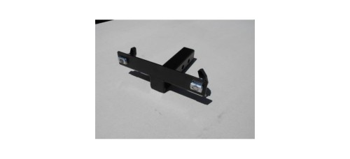 Low Mount Receiver Hitch Adapter with 1" hole for HP Mount on Tube 