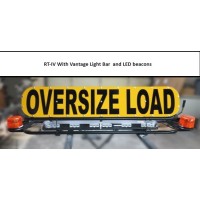 RT-IV SLIM Rooftop Signrack for Lightbar and Beacons