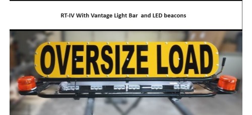 RT-IV SLIM Rooftop Signrack for Lightbar and Beacons
